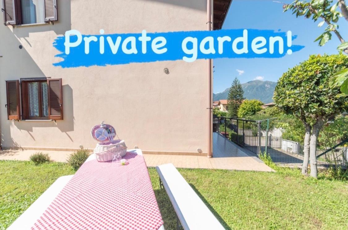 La Feriolina - Appartamento Al Lago Con Giardino Privato Baveno Eksteriør billede