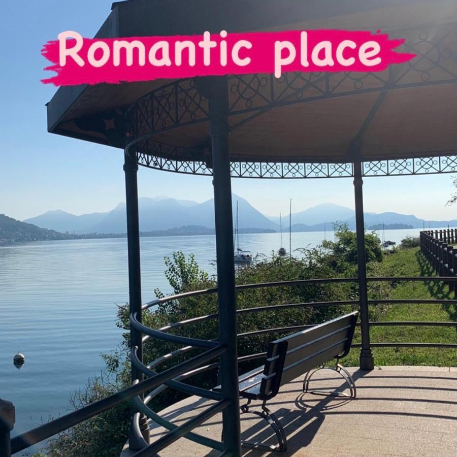 La Feriolina - Appartamento Al Lago Con Giardino Privato Baveno Eksteriør billede